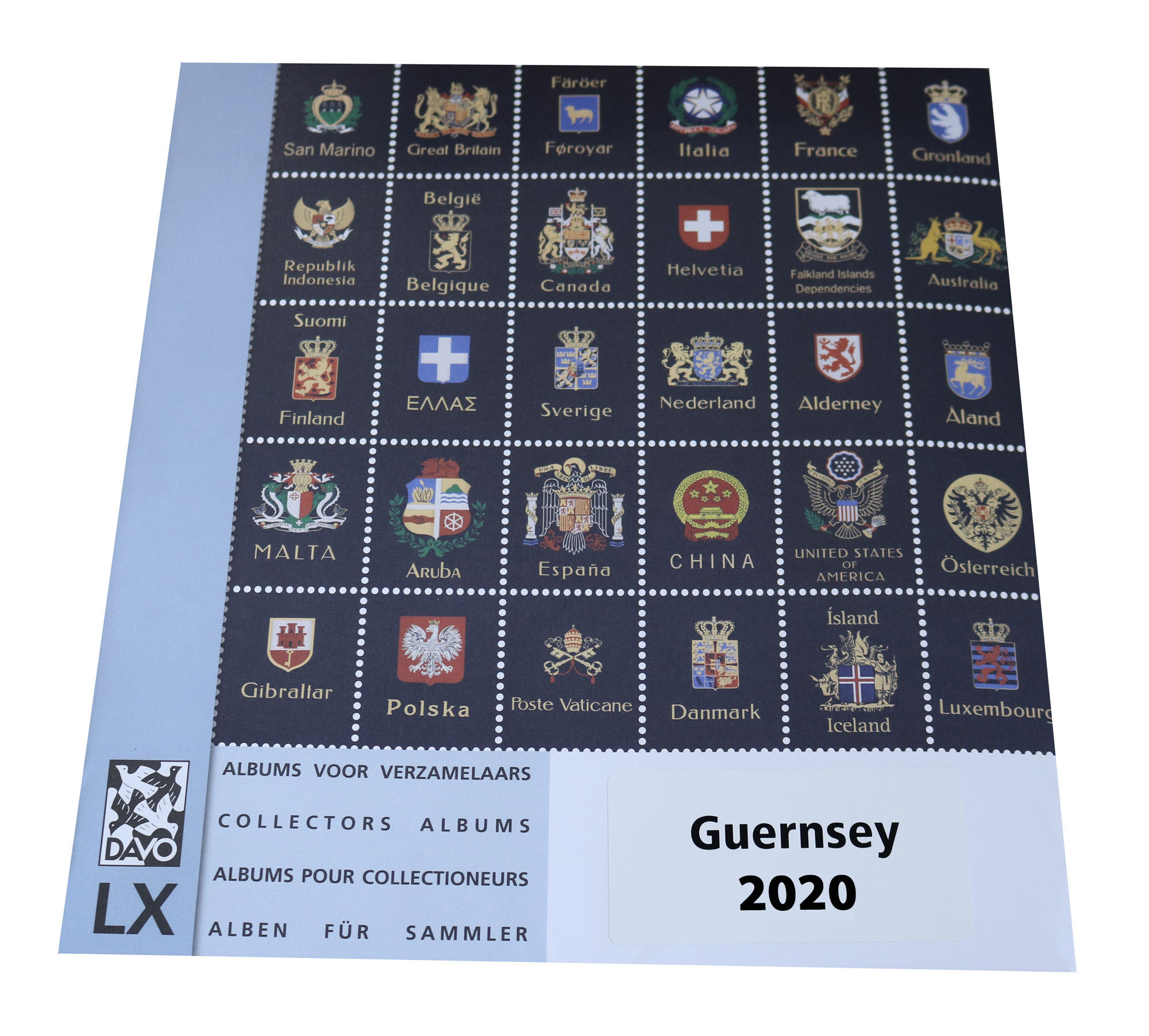 Guernsey 2020 Luxury Davo Hingeless Supplement